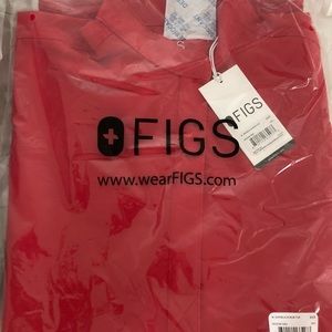 Figs Raphael’s scrub top size XXS red color NWT
